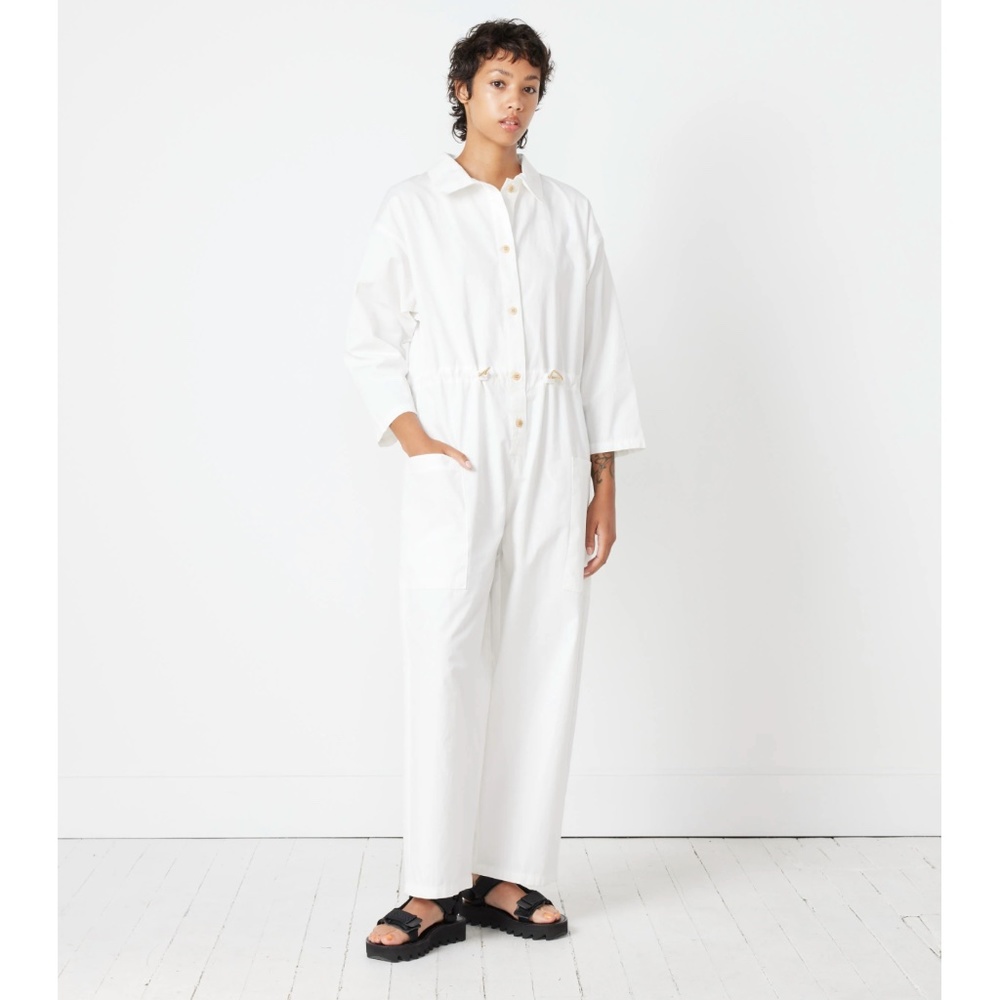 Girls of Dust Garage Suit NWT XS White Jumpsuit